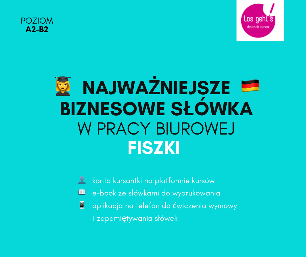 niemiecki słówka biznesowe niemiecki fiszki